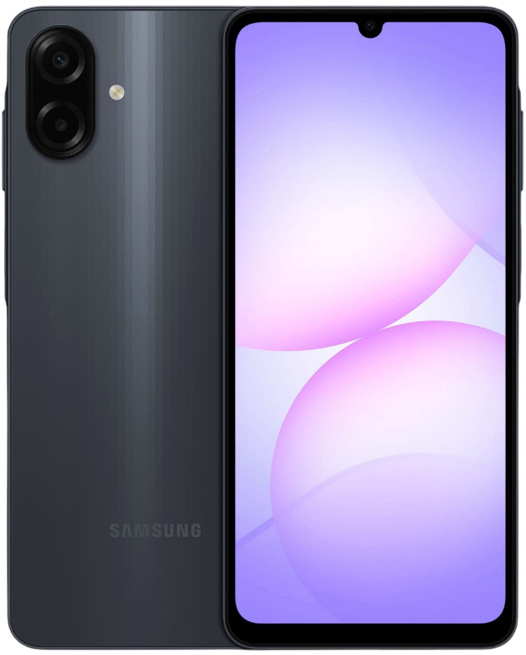 Samsung Galaxy A07 64 ГБ, Черный